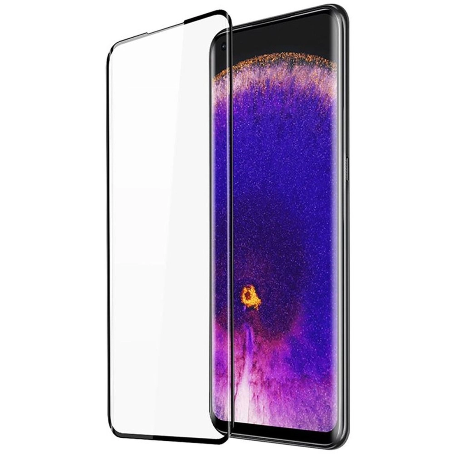 glassology Case With Screen Protector Back Case for Reno 7 5G