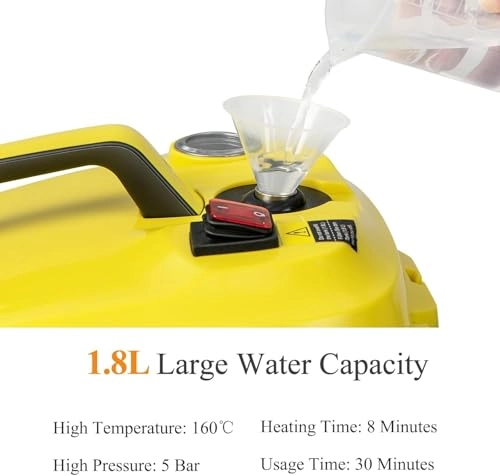 Steam Cleaner - 5 Bar 1.8L