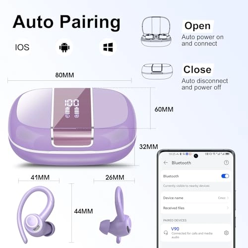 V90 Wireless Earbud