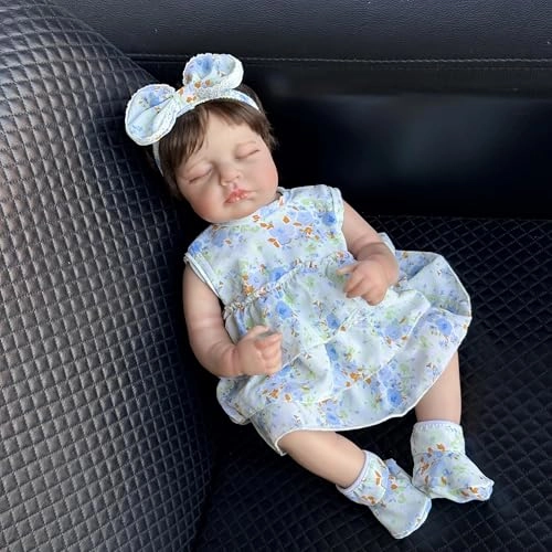 Loulou Reborn Baby Doll - 20 inch Full Body Vinyl Girl Ages 3+