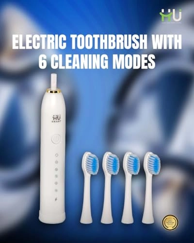 HSM-1044 - 6 Cleaning Modes IPX7 Waterproof 30-Day Battery