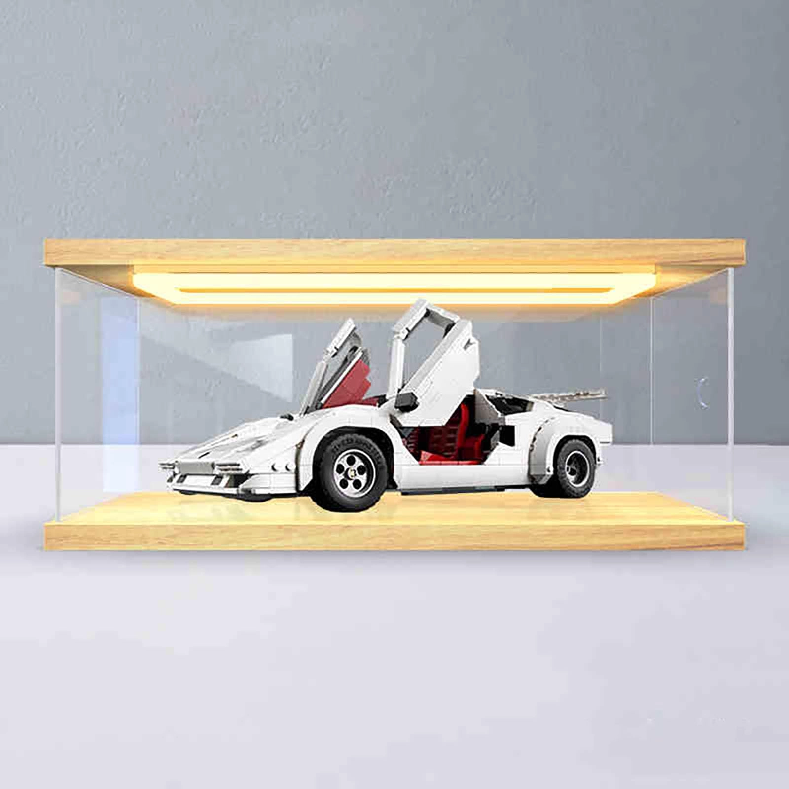 China Acrylic display box - 40x20x15cm White Base