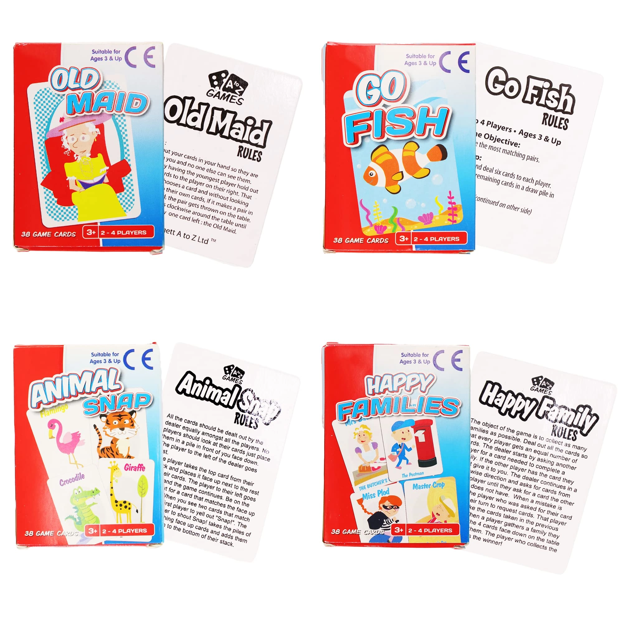 D.A.Y. Republic Classic Kids Card Games Pack