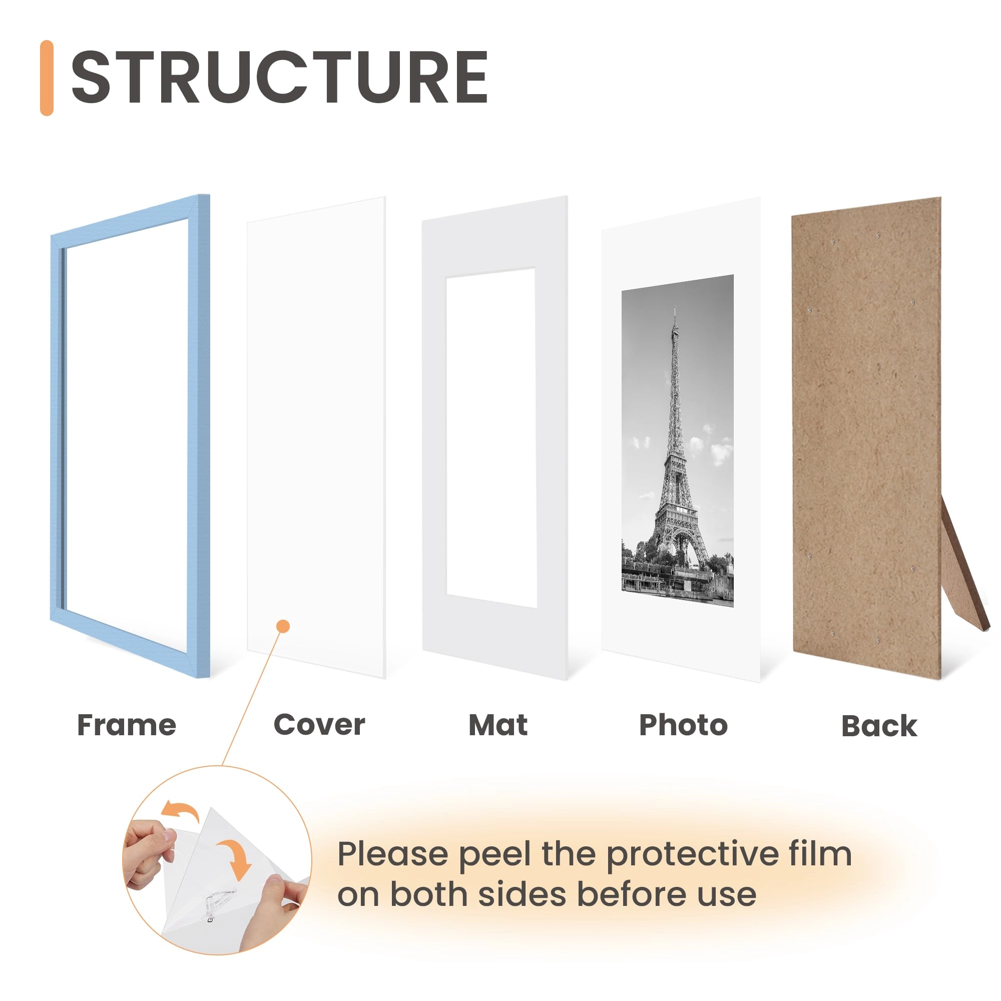 Collage Picture Frame - 8x10