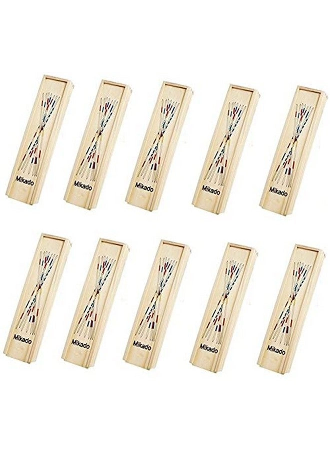 RVM Toys Mikado - Wooden 31 Pick Up Sticks Pack Of 10