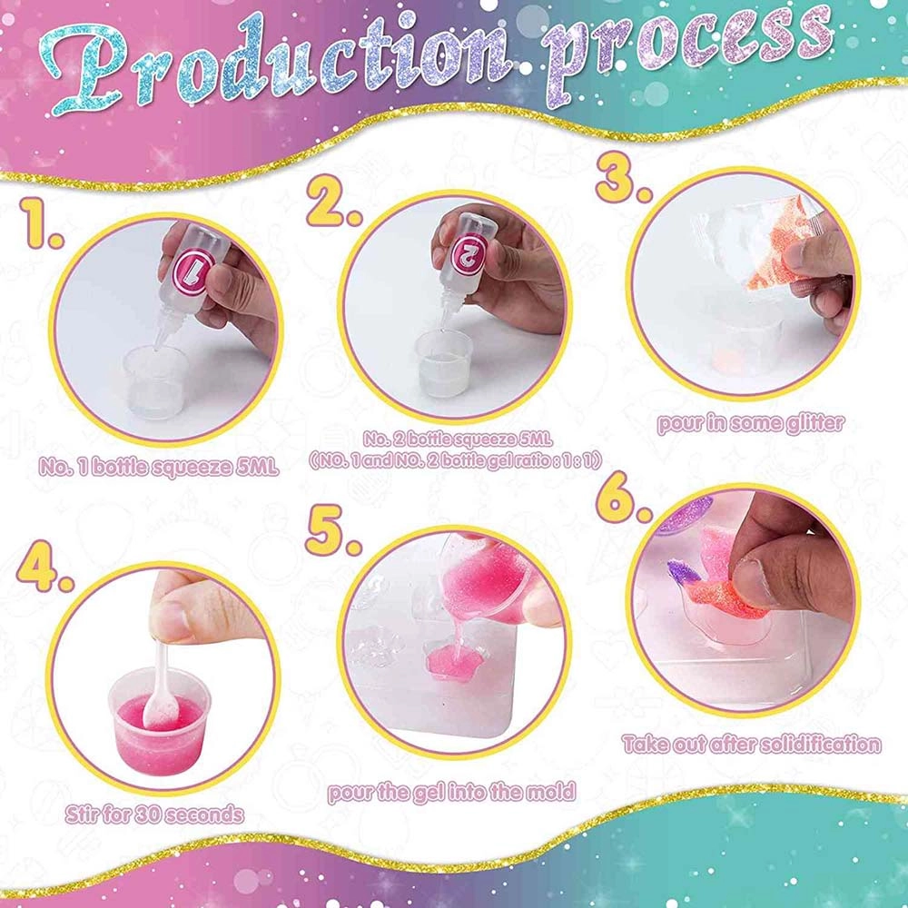 Jelly Jewellery Craft Kit - 27pcs DIY Kids