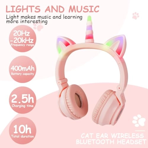 Kids Bluetooth Headphones Wireless Headphone