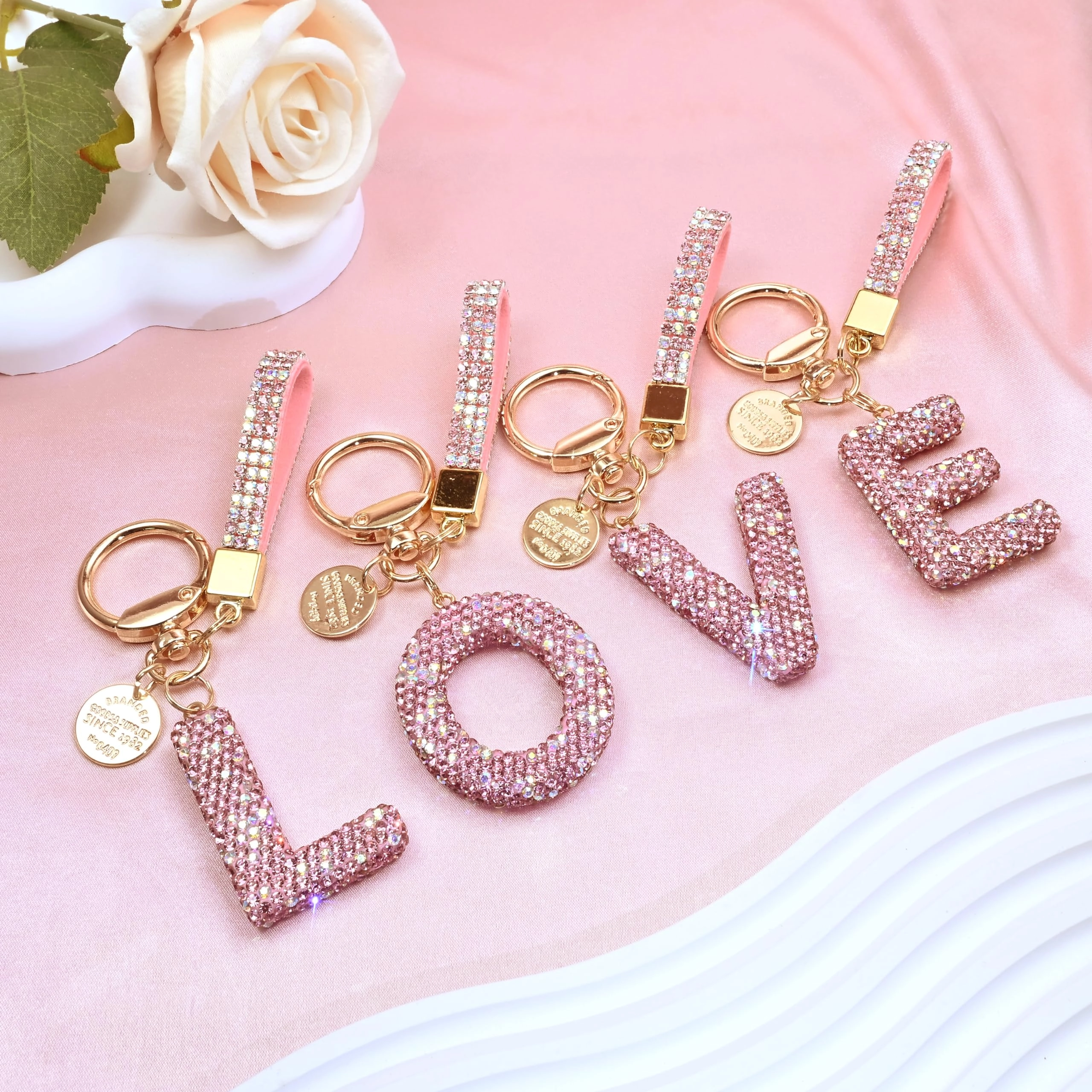 Initial Letter Keychain - Letter