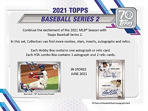 2021 Series 2 Baseball Hanger Pack - 67 pcs