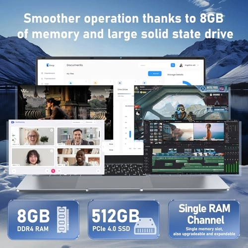 NY-04 - 15.6'' Celeron N 16GB DDR4 512GB SSD