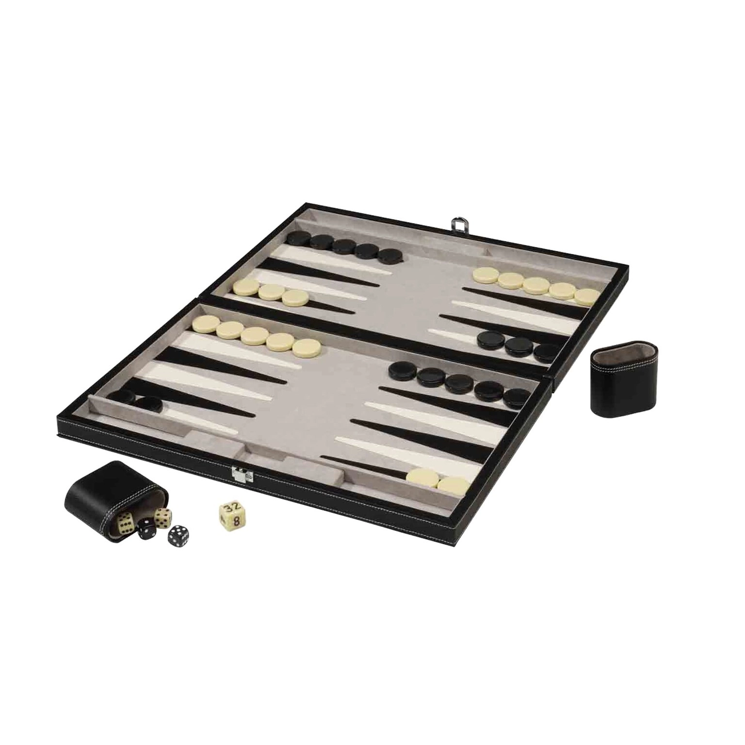 GLD Products Mainstreet Classics Backgammon - 18-Inch