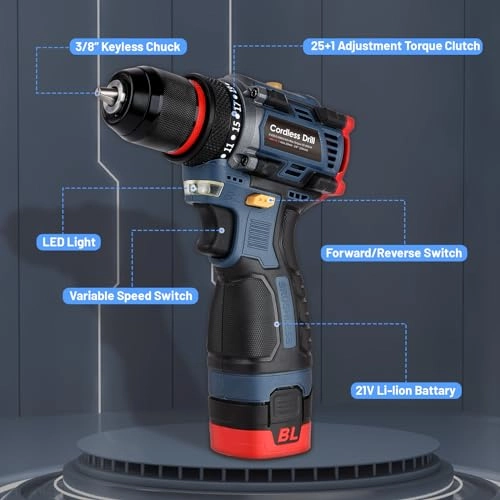 Power Impact Driver - 2 Amp Hours