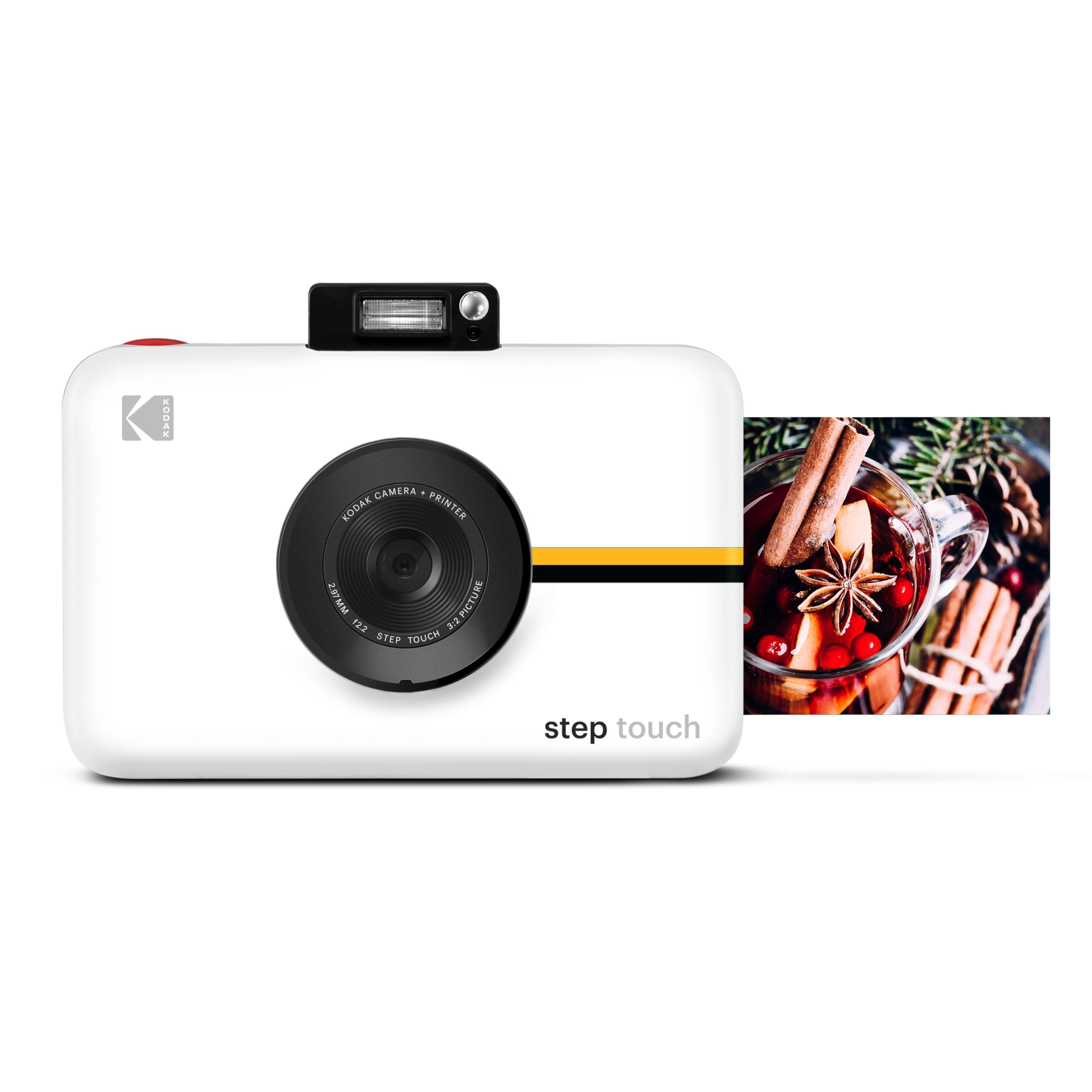 Kodak Step Touch - 13MP 3.5 LCD Touchscreen White Bundle