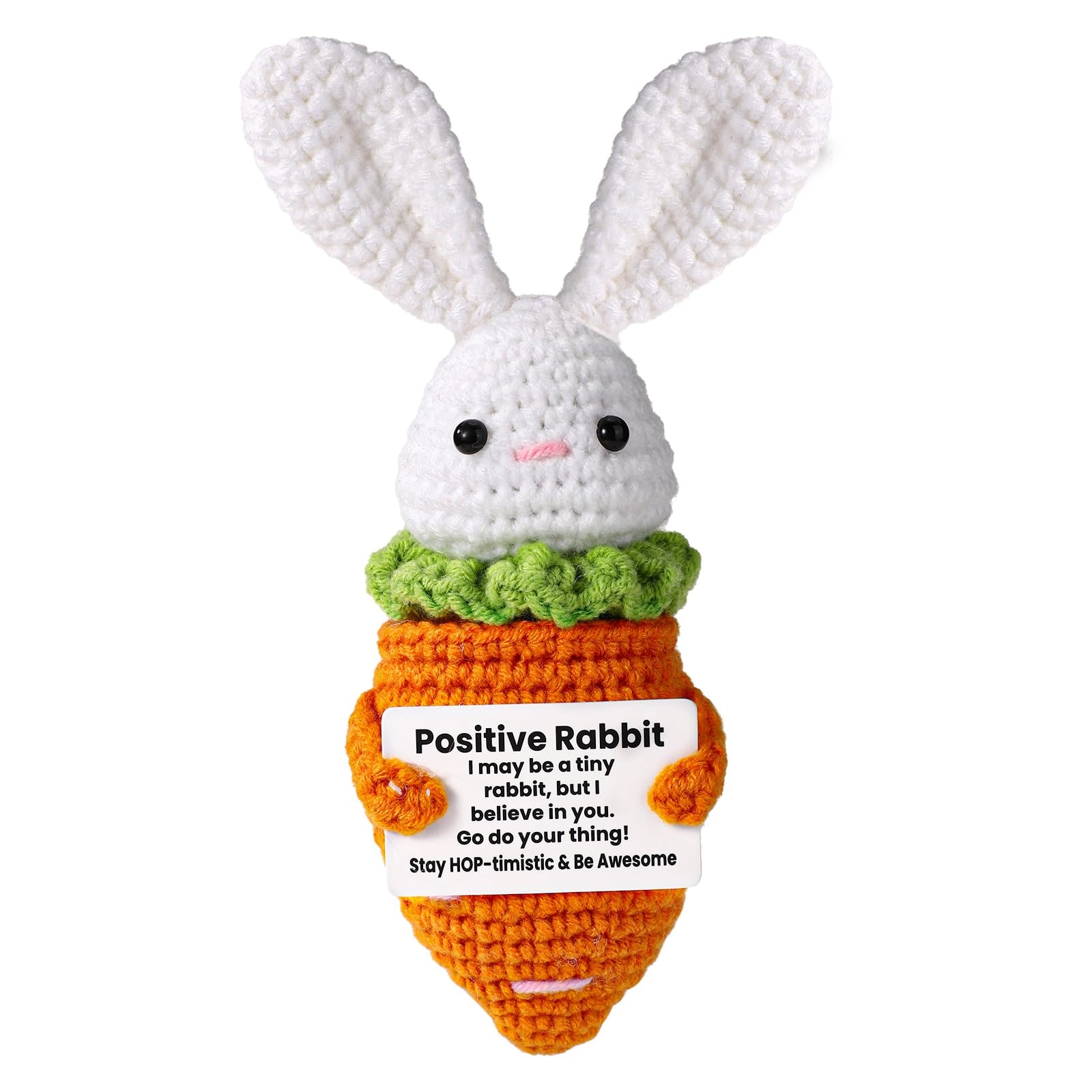 TOYMIS Bunny Positive Crochet - 12 cm