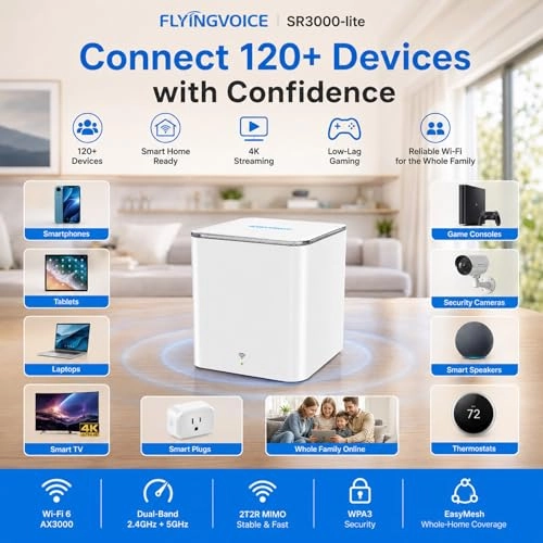 SR3000-LITE - 3000 Mbps Wi-Fi 6