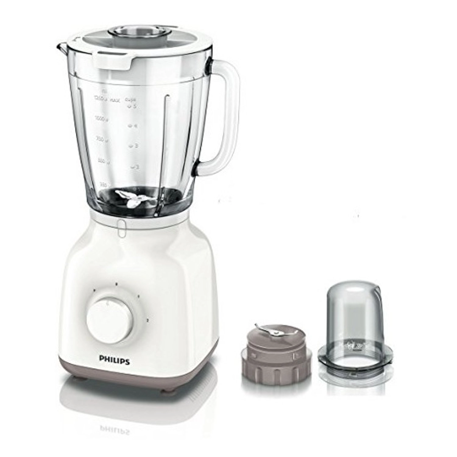 Philips HR2106 - Glass jar ProBlend 4-star blade Mini chopper