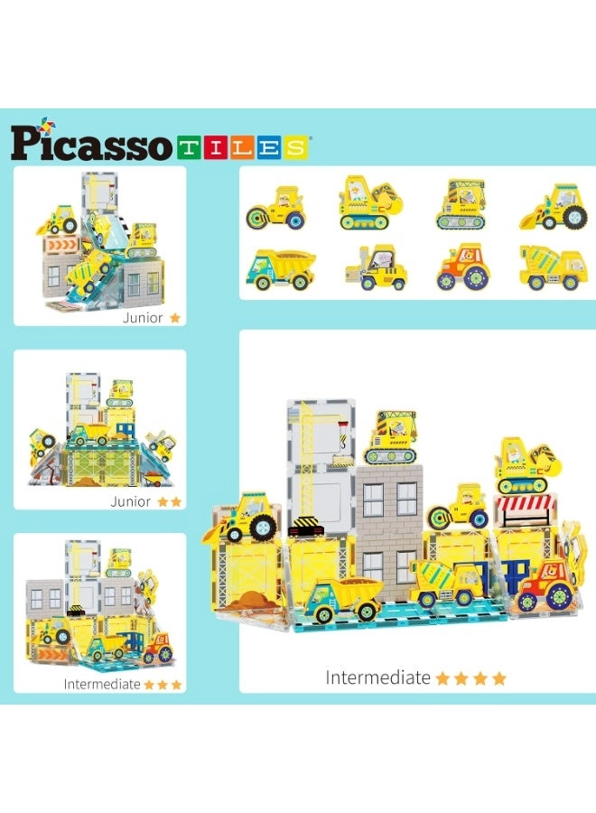 Magnetic Tiles Construction Set - 26 pcs