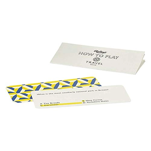 Travel Quiz - Card Game 140 Question Cards