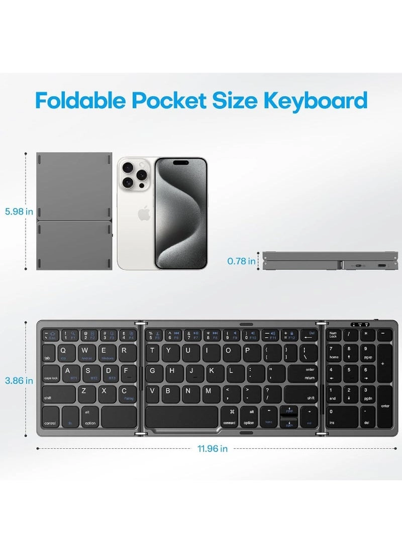 Foldable Keyboard - Bluetooth