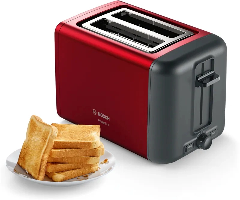 TAT3P424GB - Toaster Red/Black