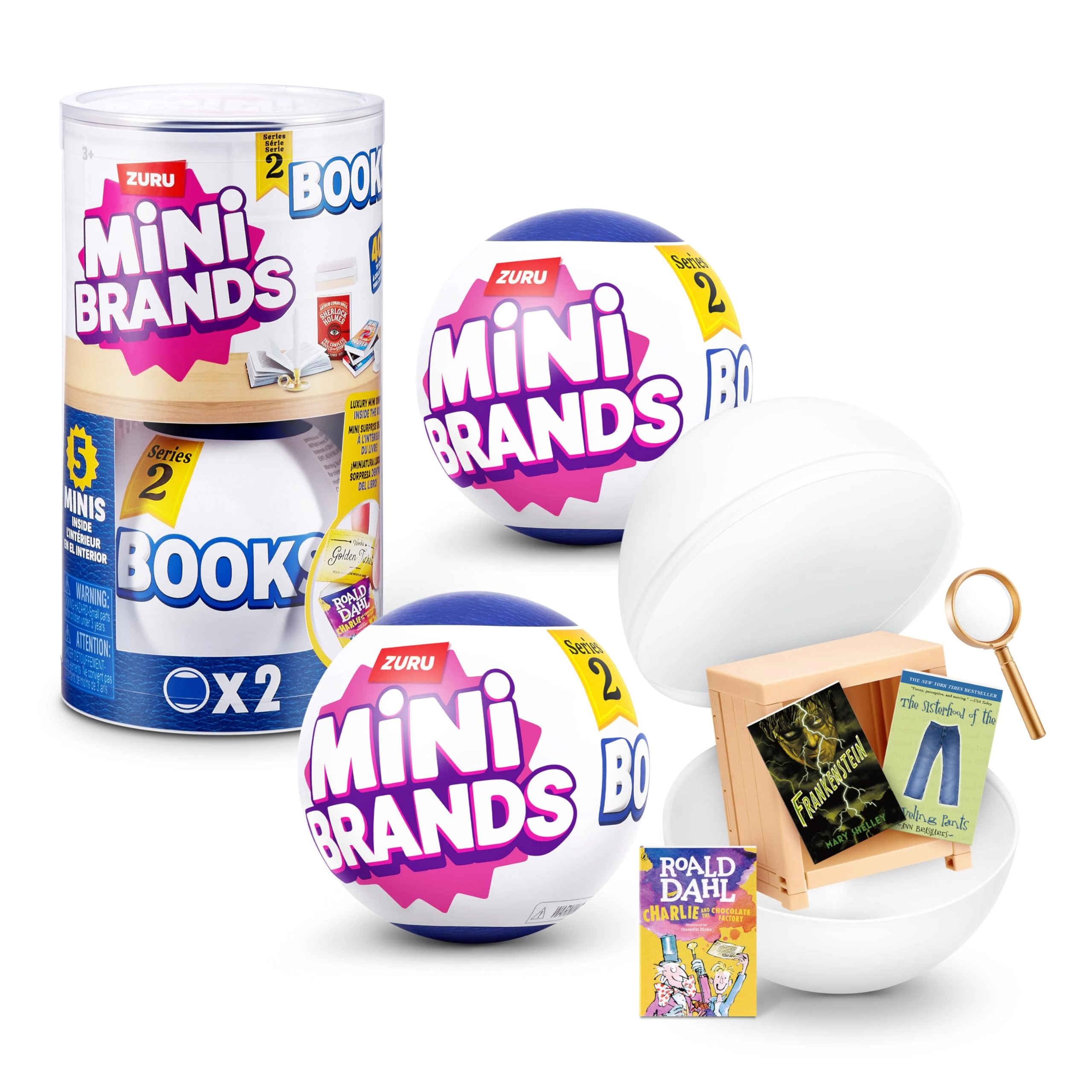 ZURU mini brands Mini Books Series 2 Capsule Harry potter - 3 years+