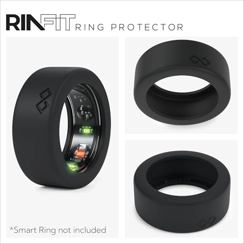 Smart Ring Protector - M for 6/7/8/9 Silicone Black