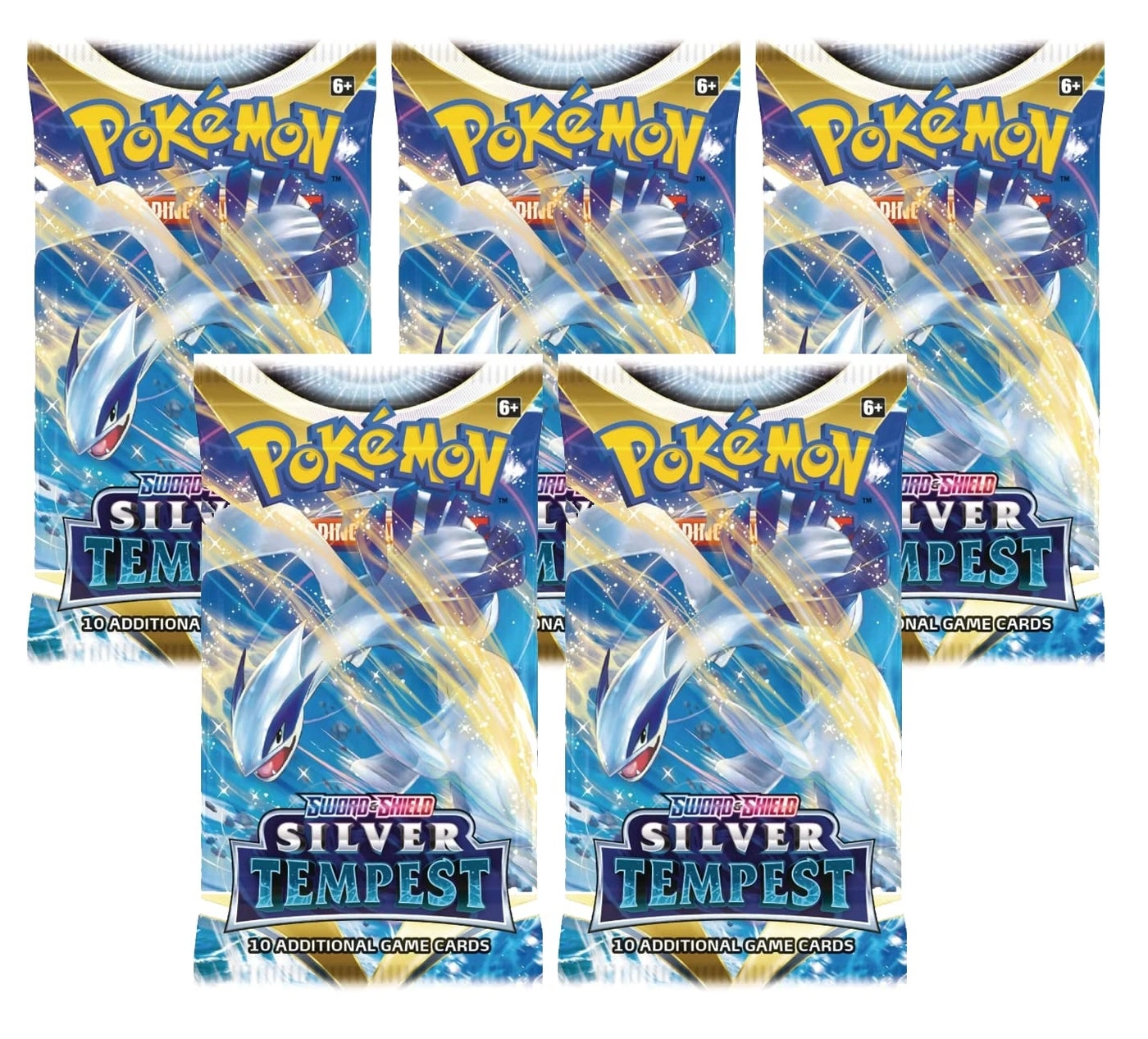 Pokémon Silver Tempest - 5pcs Bundle