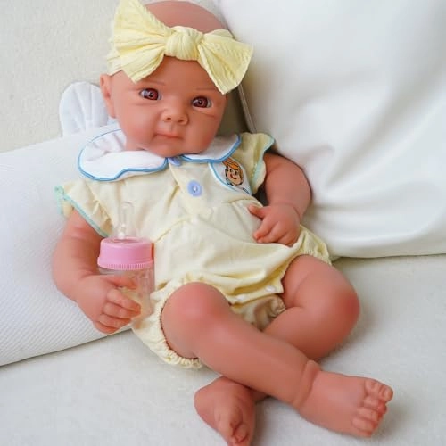 Reborn Baby Doll - 20.1 Inch Silicone Anatomically Correct Ages 3+