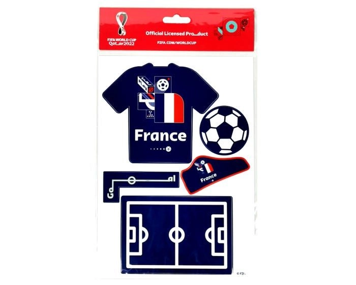 FIFA Country Wall Stickers - France - 30 x 18 x 1.4 cm Blue