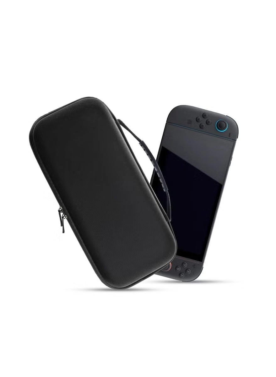 Carrying Case + Screen Protectors + Joystick Caps + Crystal Shell + Controller Covers - Switch 2