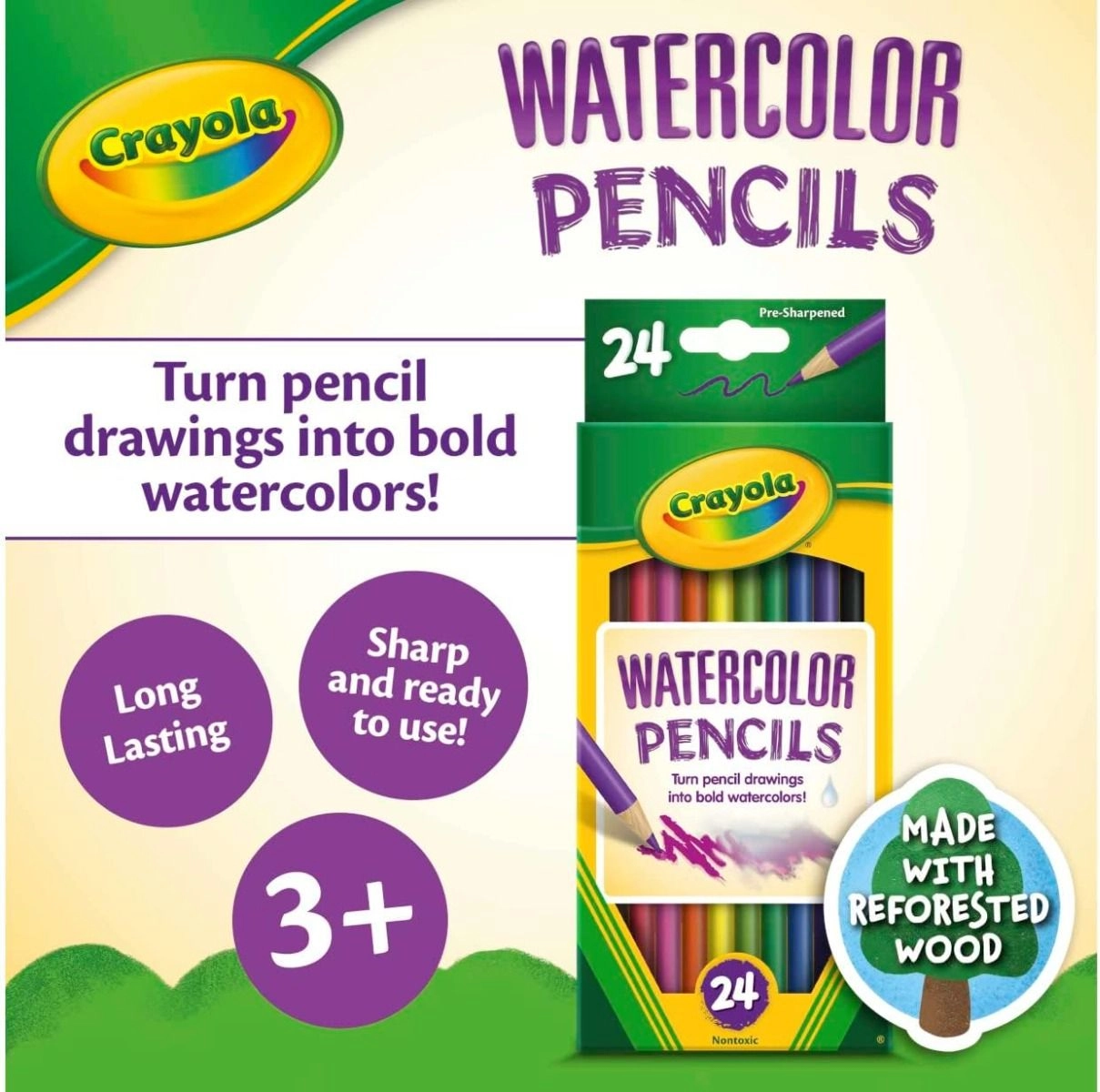 Watercolor Pencils - 24
