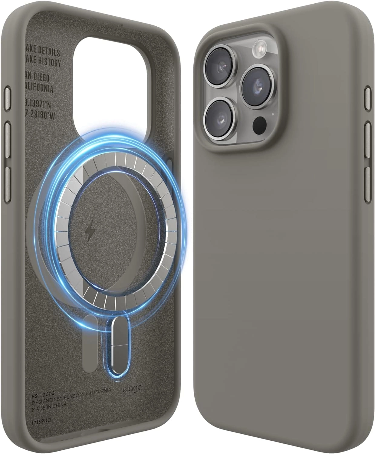elago Liquid Silicone case for iPhone 15 PRO