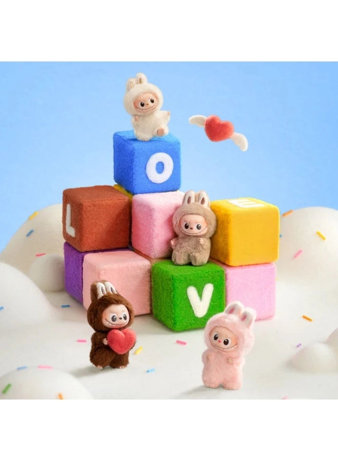 Labubu The Monsters Vinyl Plush Pendant - 6x5x10.5 cm polyester fiber PVC