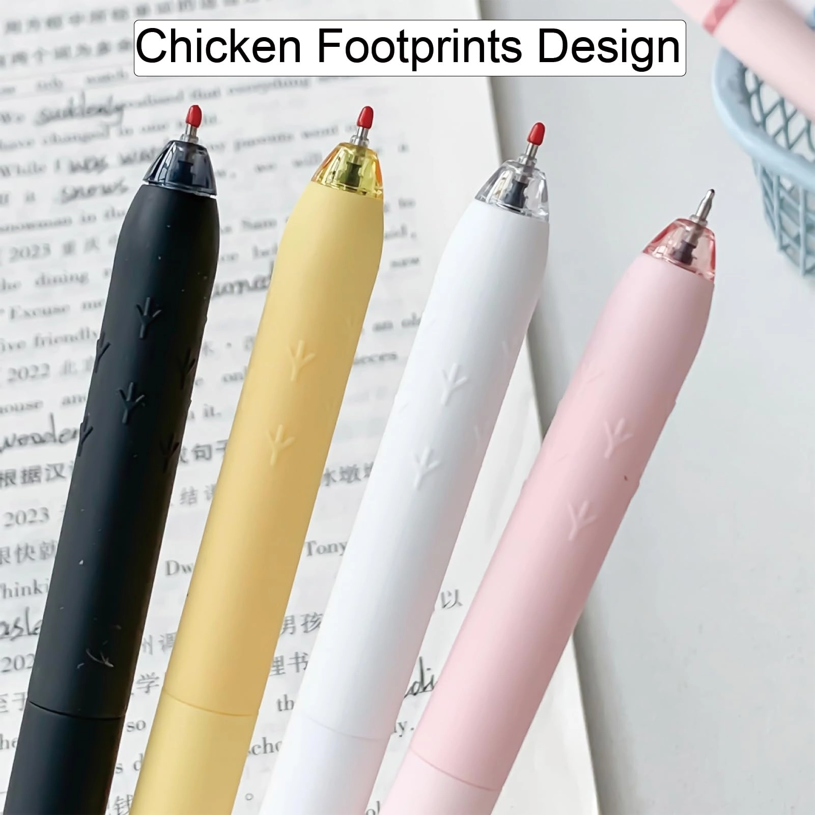 Gel Pen - 4Pcs 0.5mm