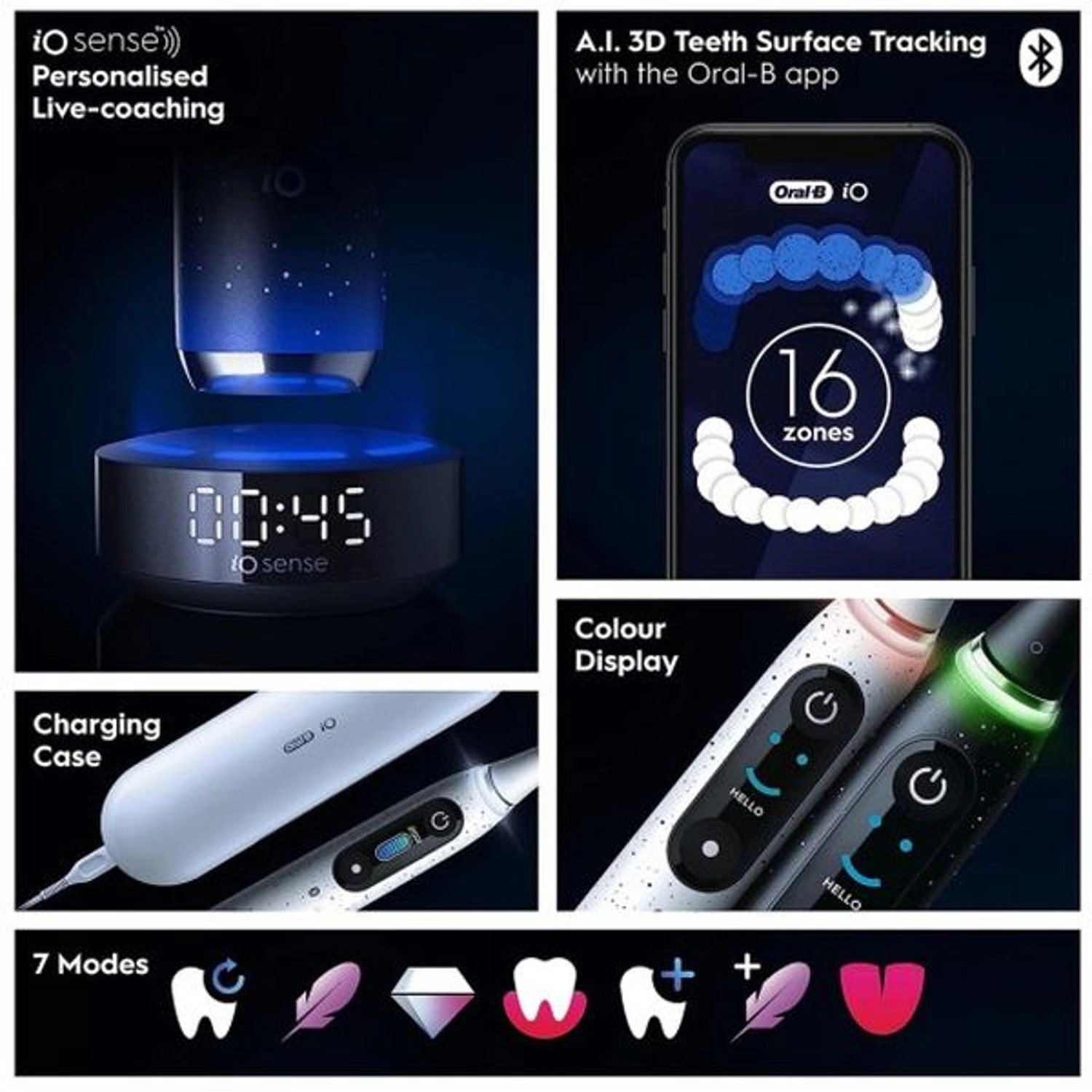 iOM10.2B4.2AD - Electric Toothbrush Cosmic Black