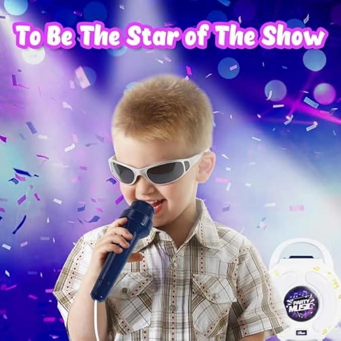 Karaoke Machine - 2 Wireless Mics 10W