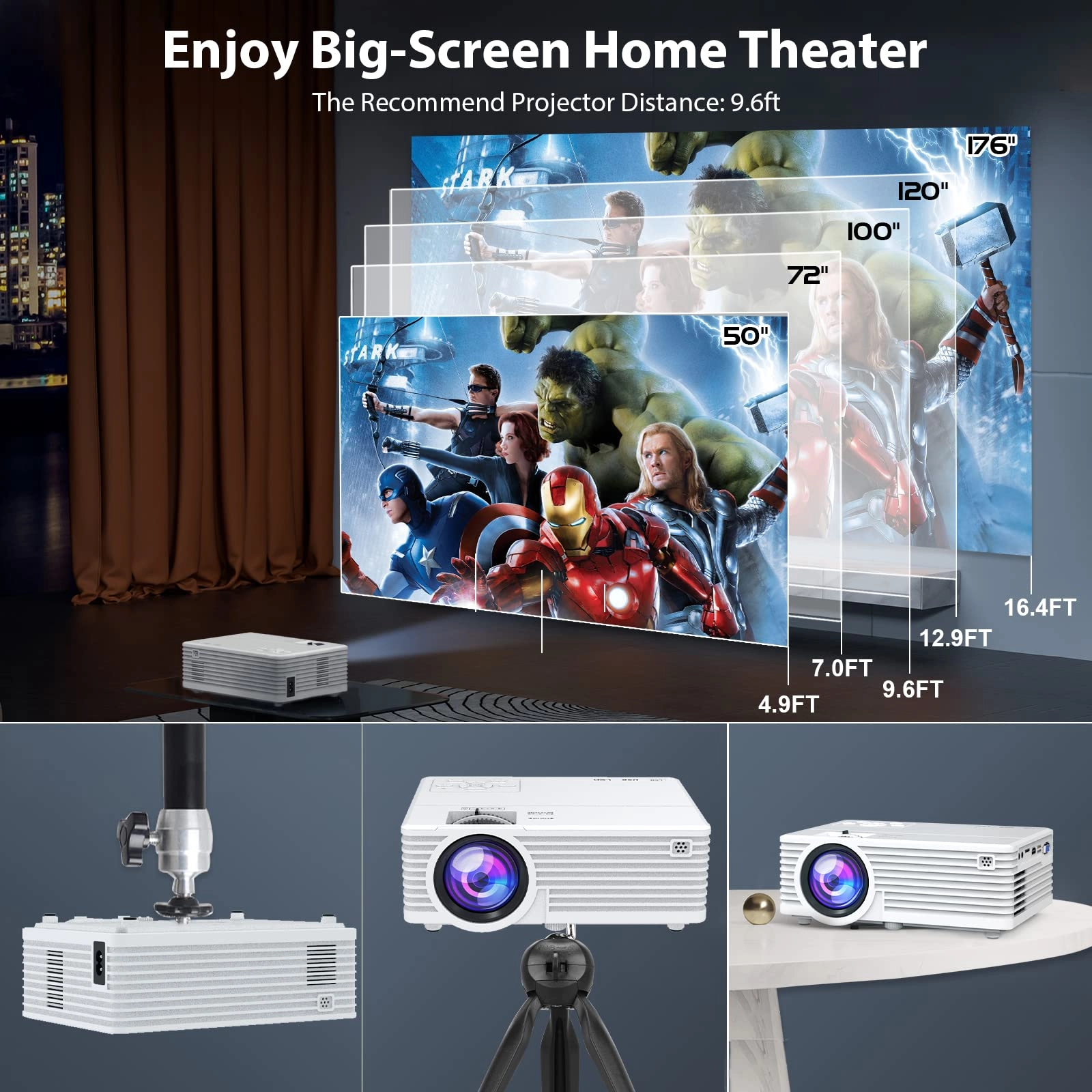 PNS-P25 - 280 ANSI Lumens 1920 x 1080