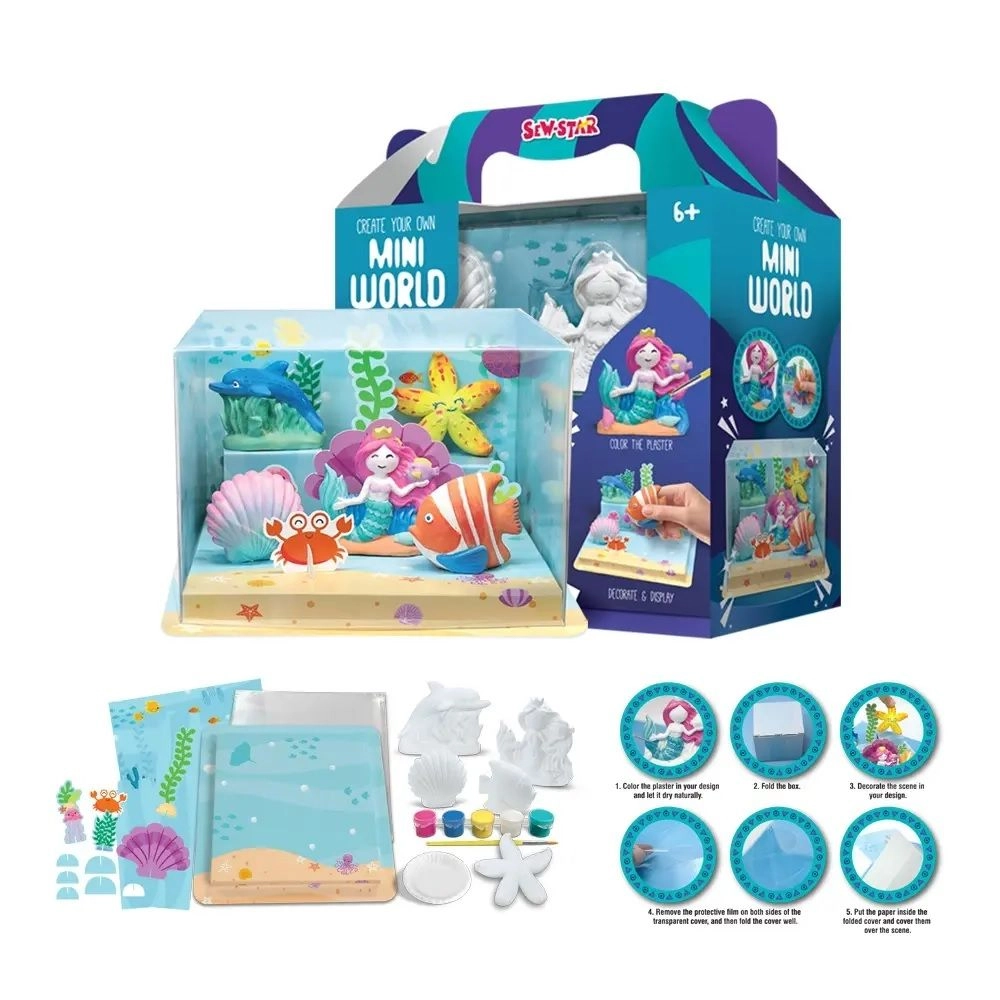 Create Your Own Mini Ocean World - 6+ Multi Colour