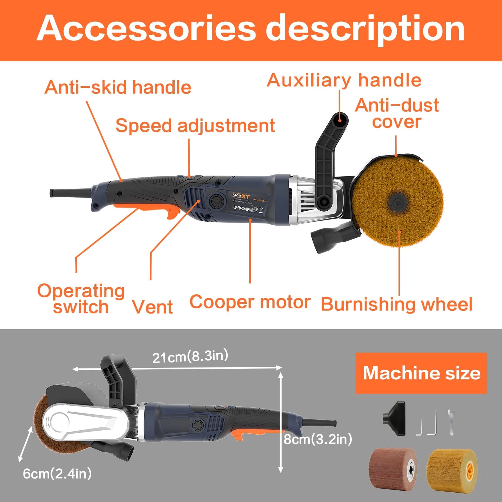 Burnishing Polishing Machine - 1300W