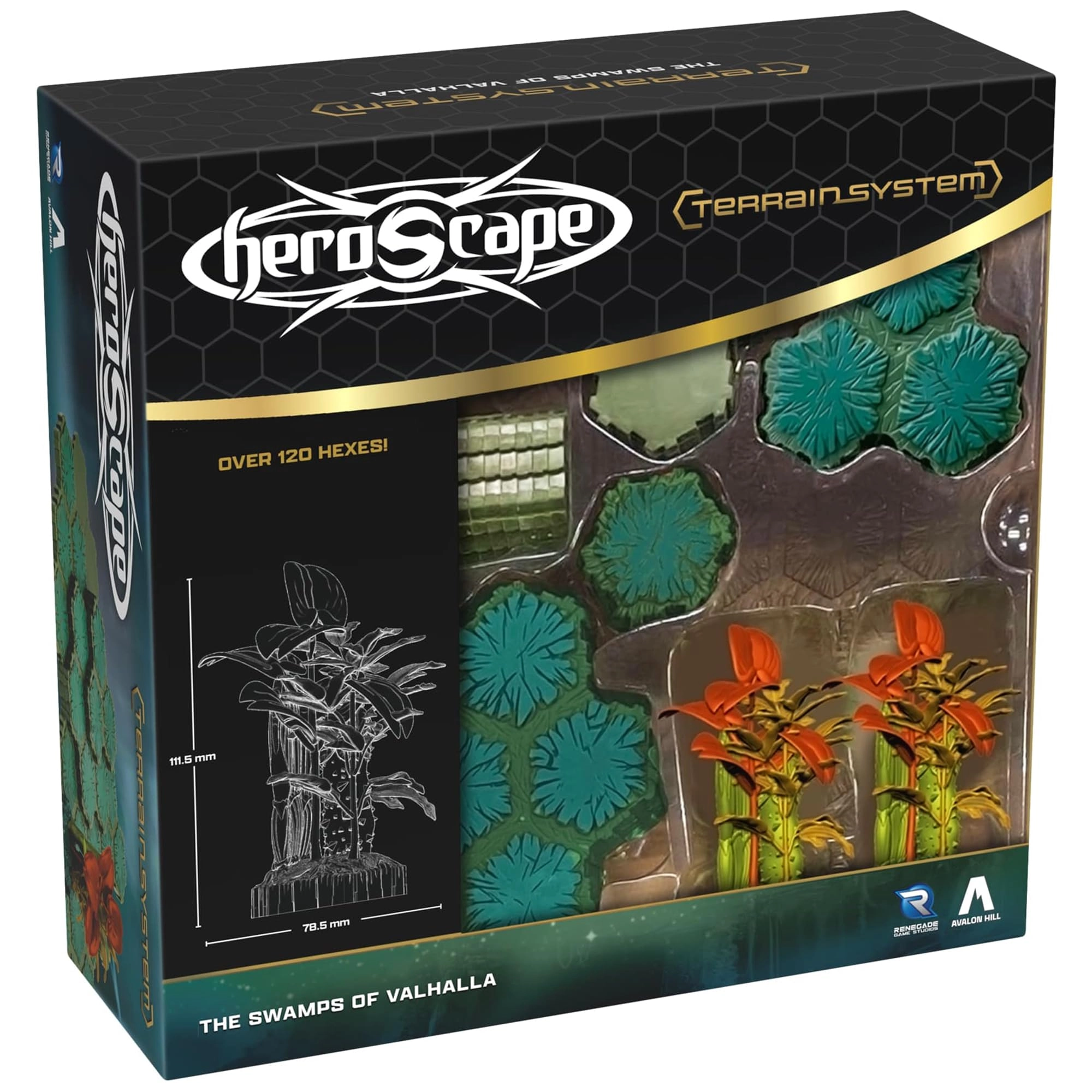 Renegade Game Studios Heroscape: The Swamps of Valhalla - Terrain System Expansion