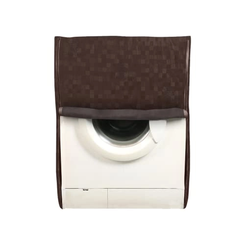 PVC Waterproof Front Load Washing Machine Cover - 5KG to 7.5KG Blue