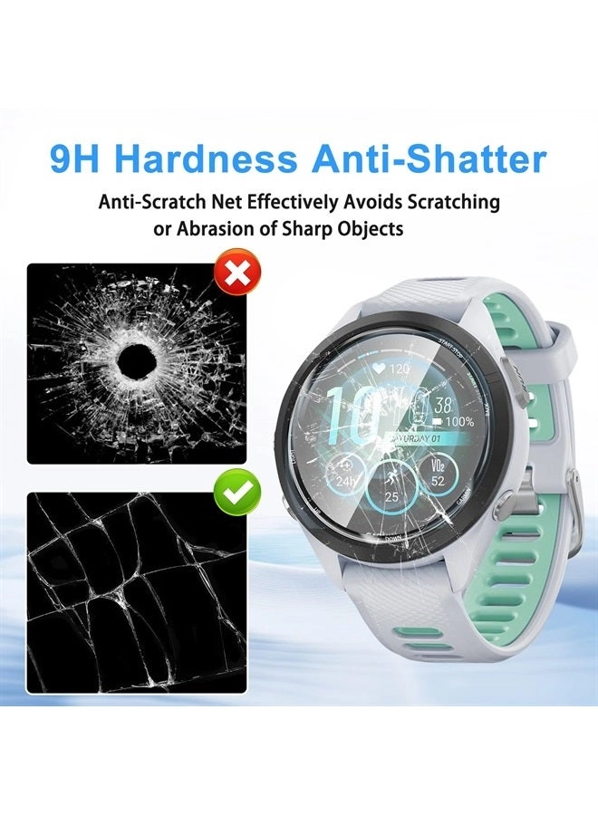 Suoman Screen Protector for Garmin Forerunner 265S - PMMA 2-Pack