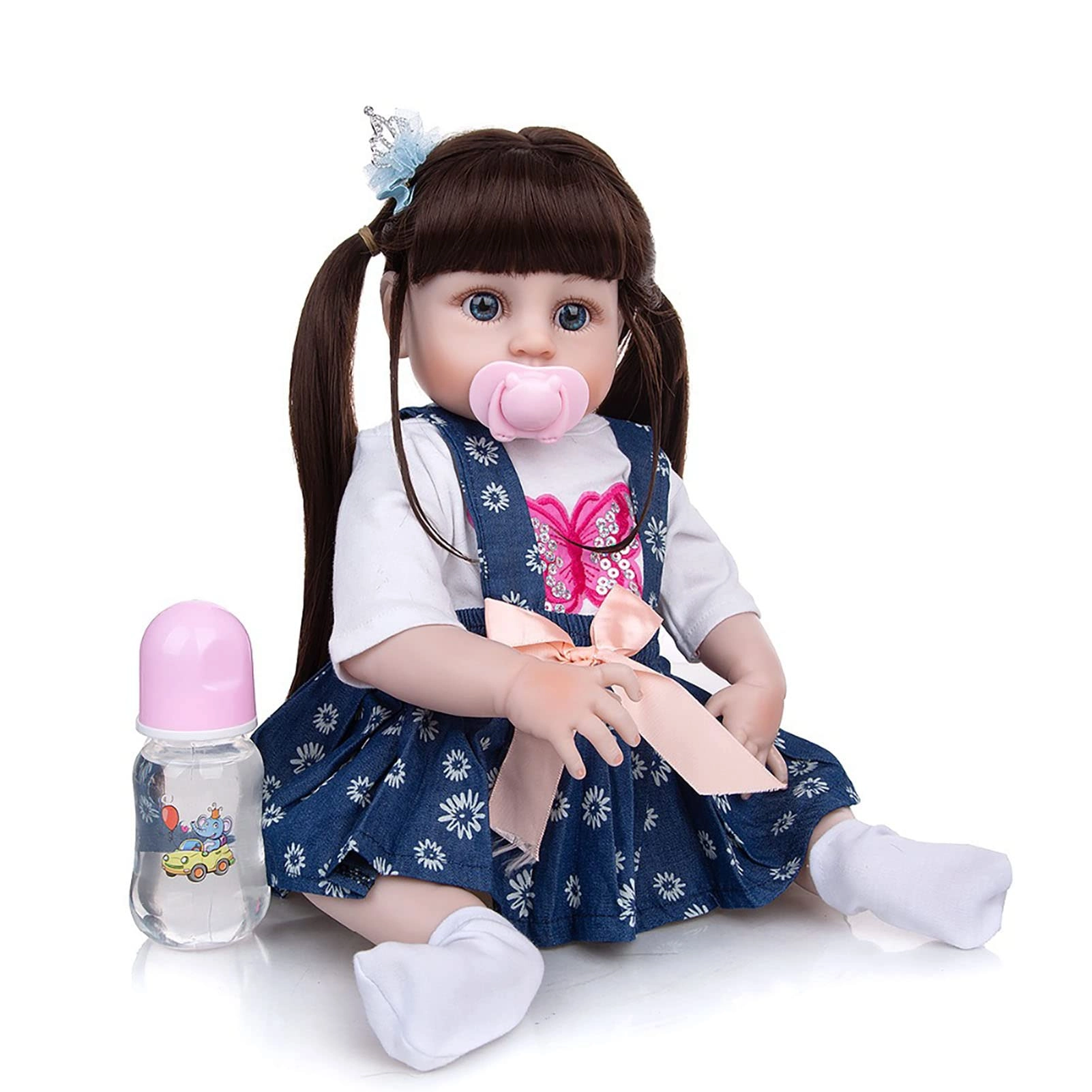 Reborn Baby Doll - 19 Inch Vinyl Girl