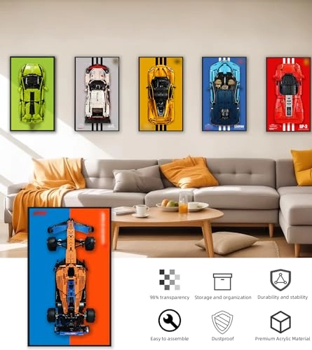 Display Wallboard for Lego Technic 42141 McLaren Formula 1 - McLaren Formula 1