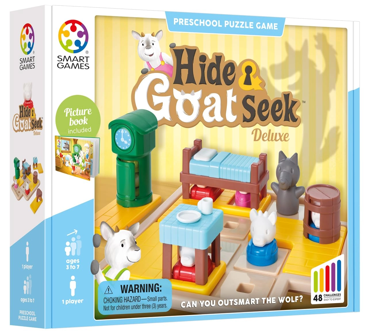 SmartGames Hide and Goat Seek - 3-7