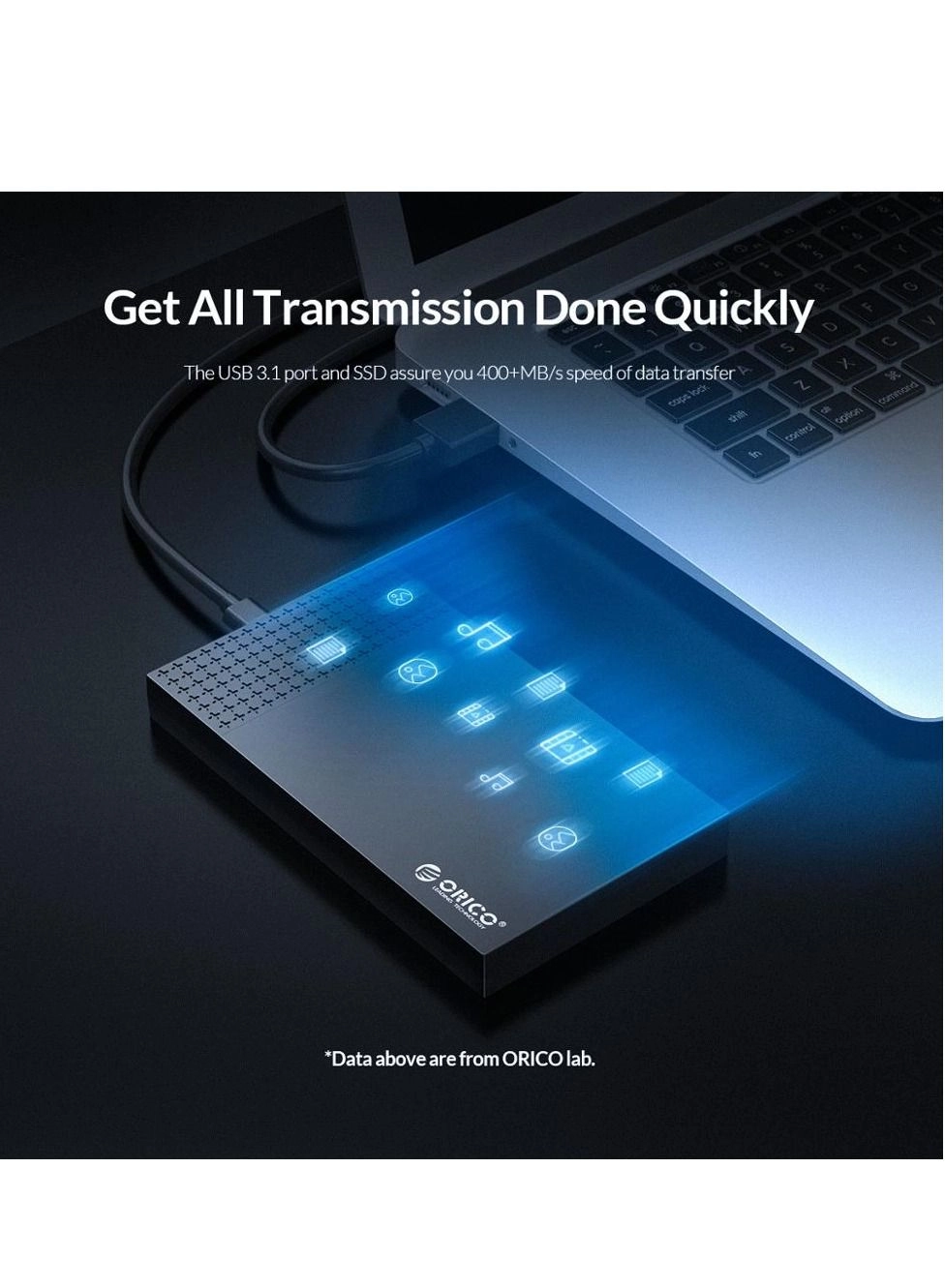 SATA Enclosure - USB 3.2 Type C 5Gbps