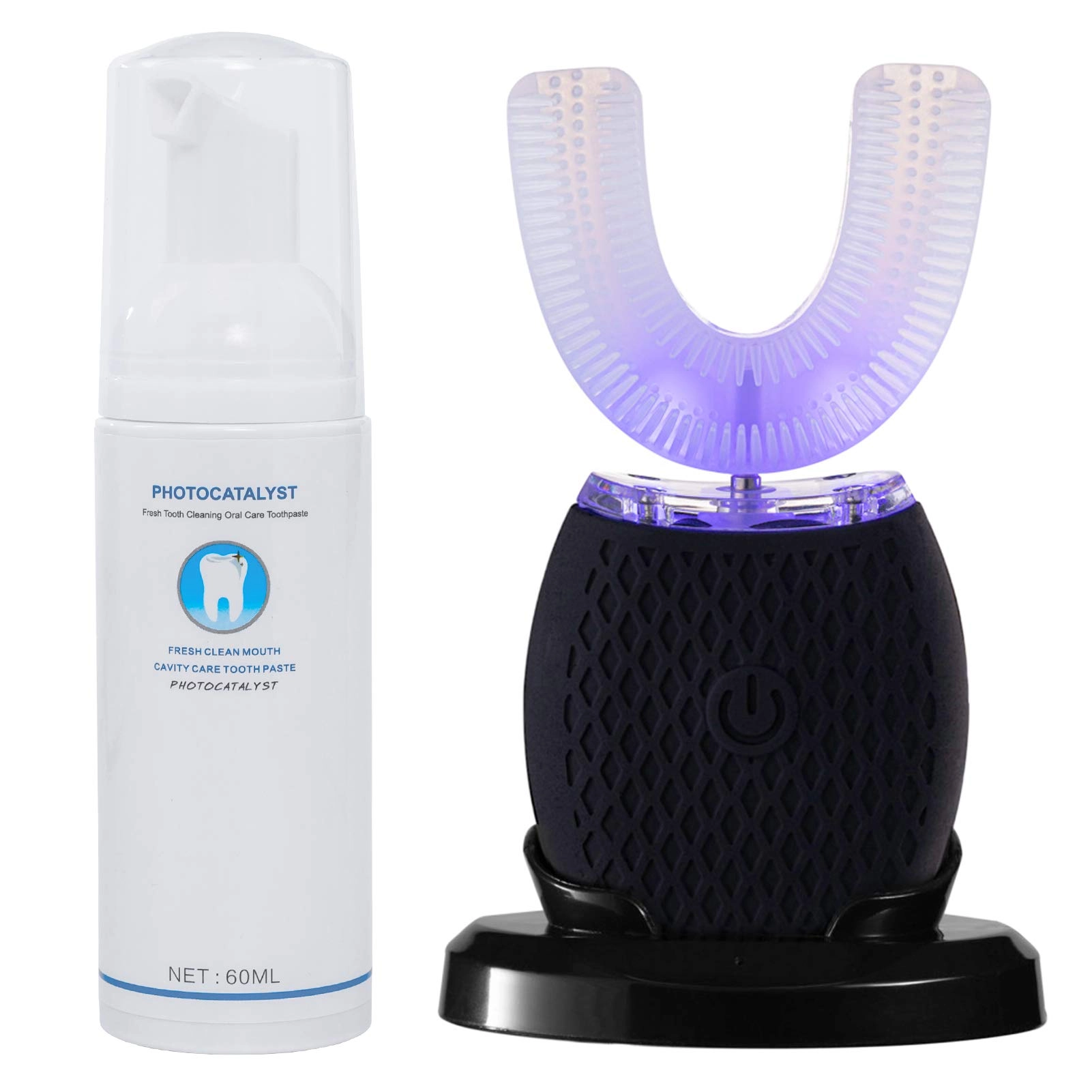 Ultrasonic Toothbrush - 30s Cleaning Wireless Charging