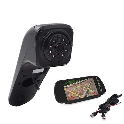Monitor - 7" HD 800 x 480 + Rear View Camera - 8LED Night Vision