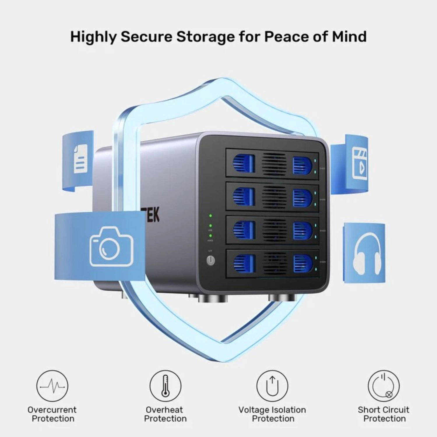 S1301AGY01-UK - USB 5 Gbps SATA eSATA 2.5” 3.5”