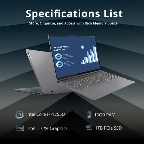 IdeaPad Flex 5 - 16'' Core i7-1255U 16GB DDR4 1TB SSD